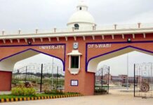 Climate Change seminar at University of Swabi, Khyber Pakhtunkhwa